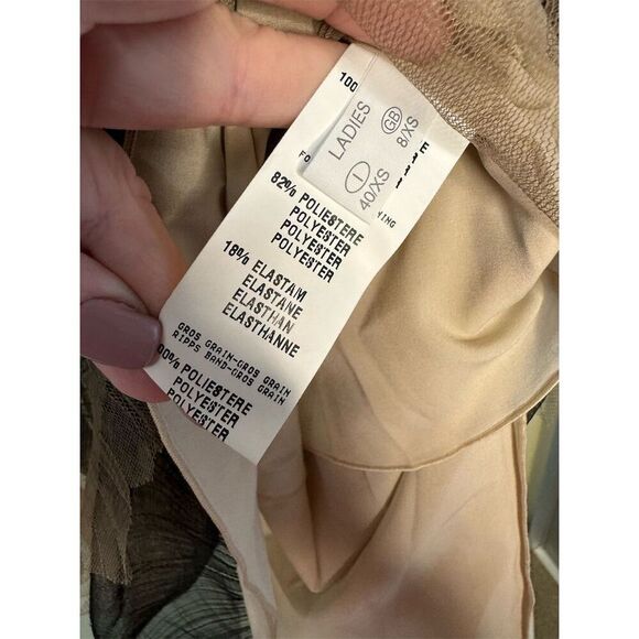 Elegant Black and Gray Women's Blouse - Picture 6 of 9